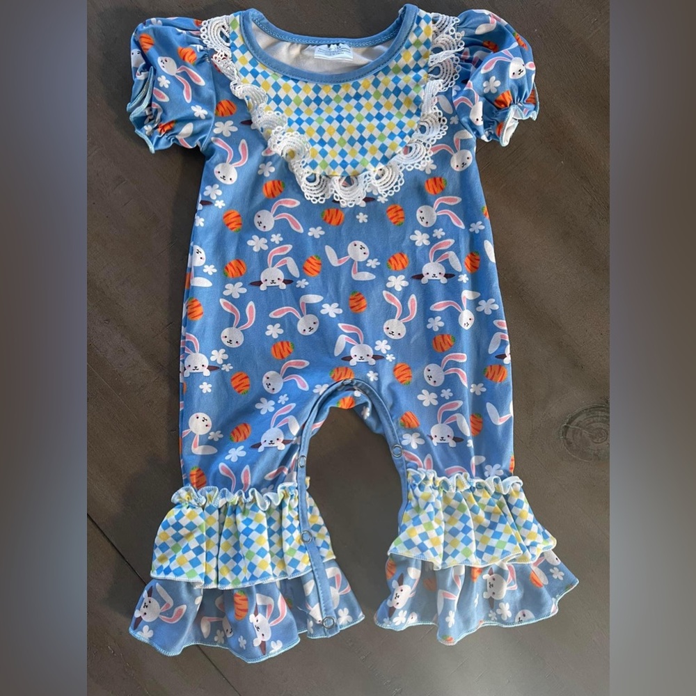 Easter infant romper